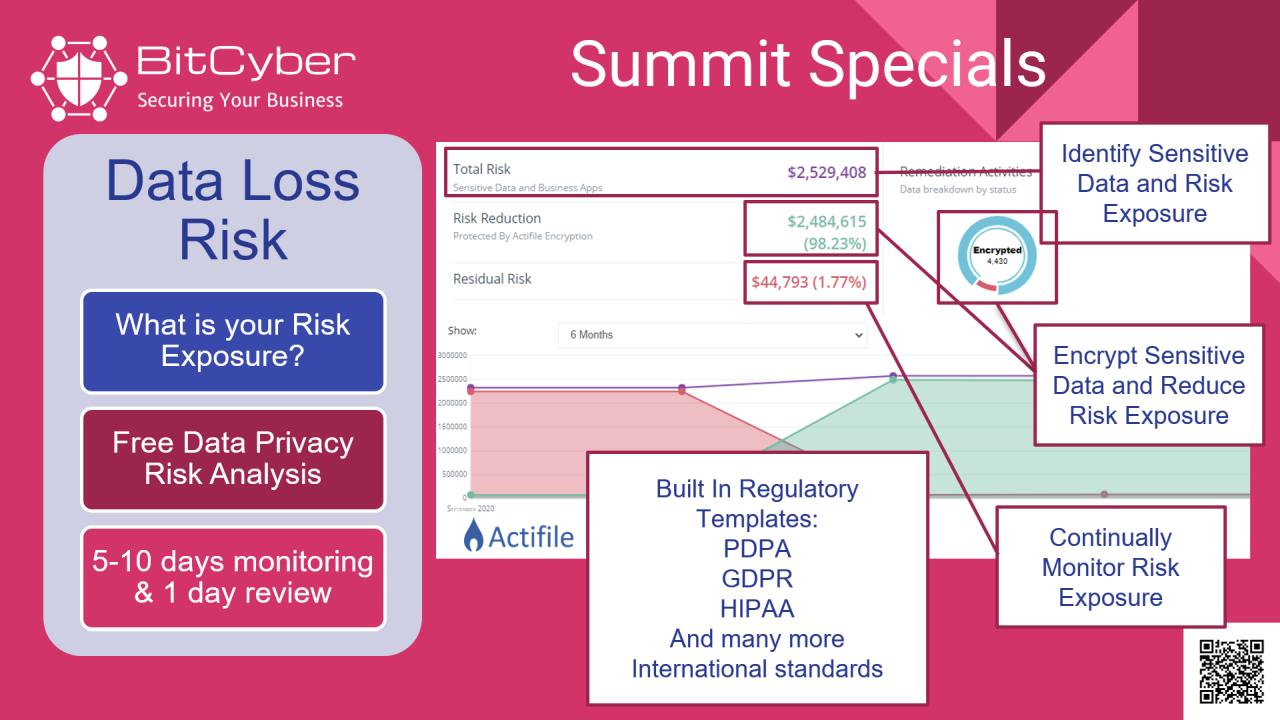 Summit Special Data Loss Risk