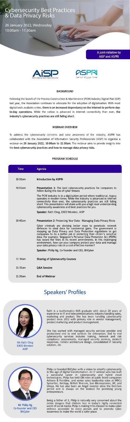 Data Protection & Security Webinar